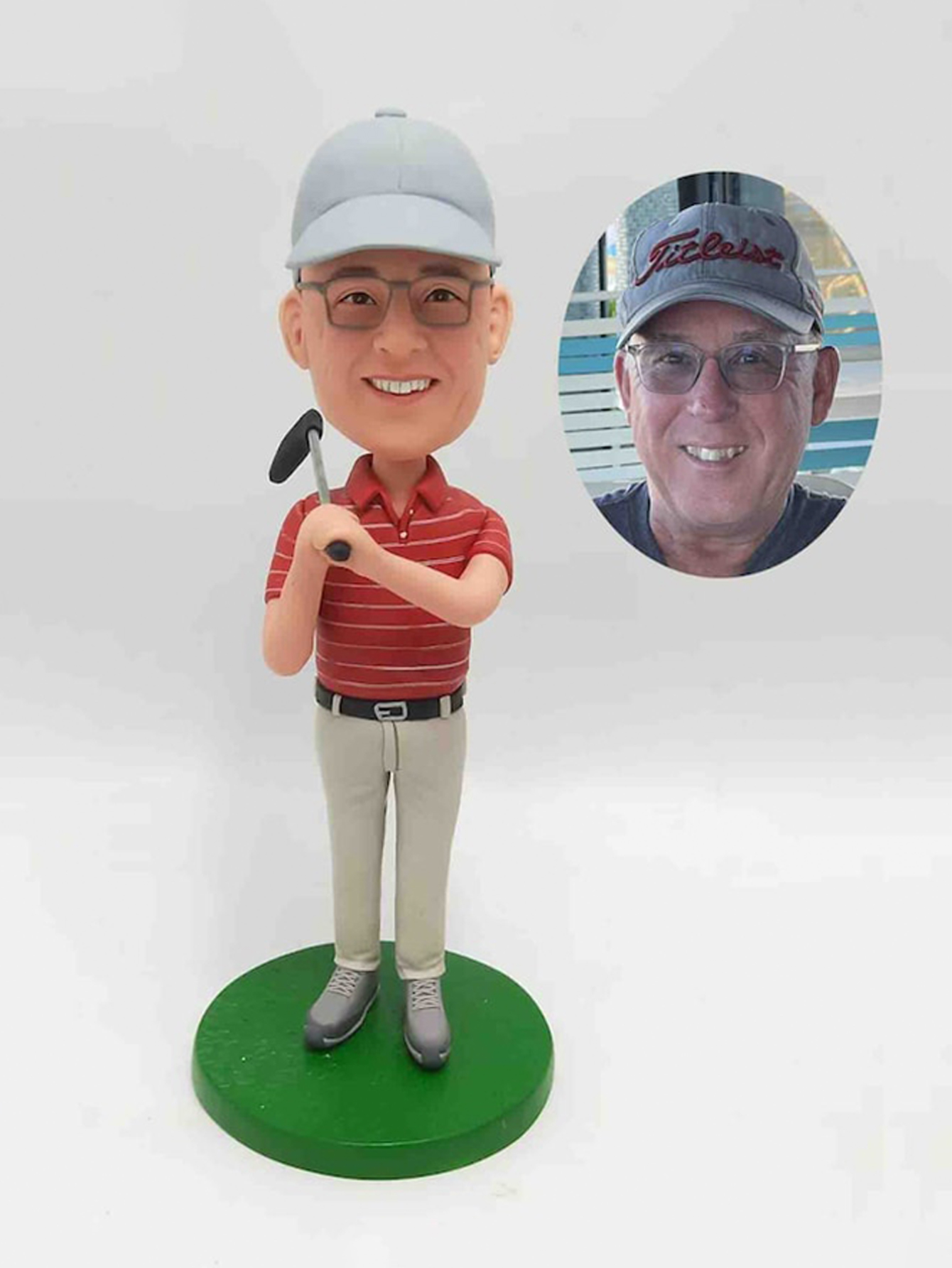 Custom Clay Bobblehead Dolls, Custom Sheriff Bobblehead Doll